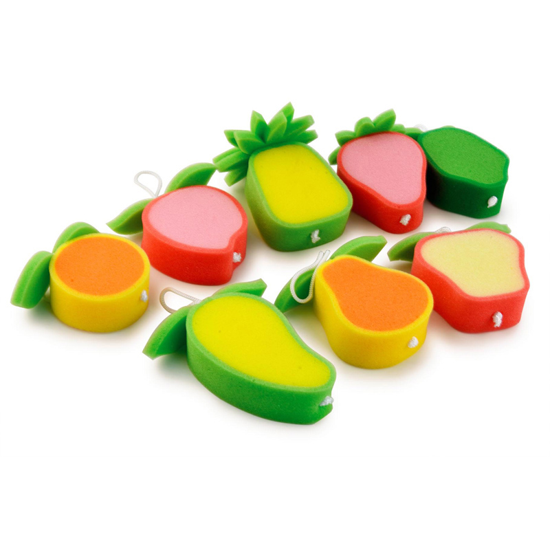 Fruta y forma de comida esponja tj350