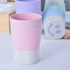 Copa de cepillo de plástico de gárgaras para el hogar Copa de dientes de plástico para tazas de enjuague bucal de cepillo de dientes de baño