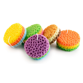 esponja de ducha exfoliante