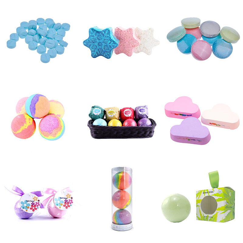 Polvo del cuerpo de las mujeres con bocanada