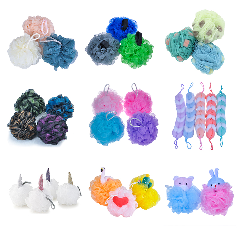 Polvo del cuerpo de las mujeres con bocanada