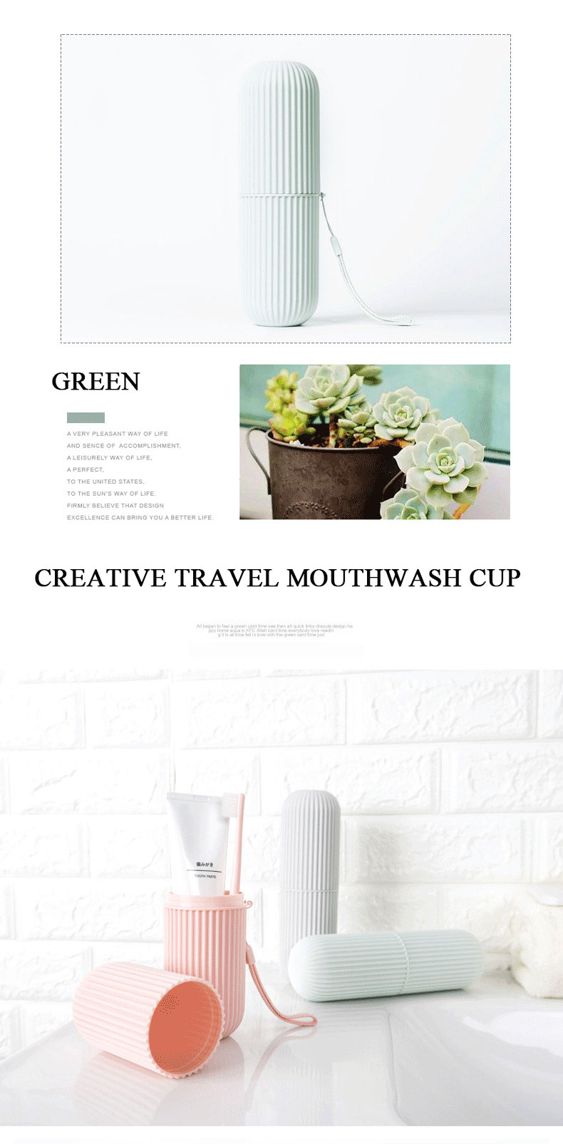 taza de enjuague bucal